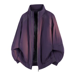韩版简约立领棉服男生冬季加厚保暖宽松百搭黑色棒球棉衣外套