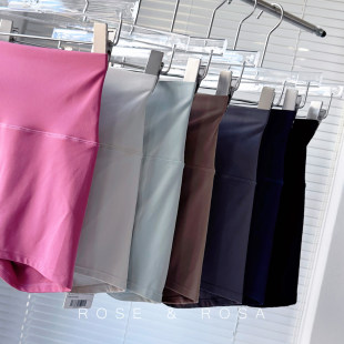 外穿热裤 后腰密袋收腹提臀短裤 薄款 女跑步三分健身瑜伽裤 运动裤