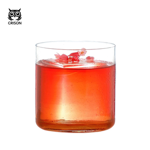 CRISON水晶超薄威士忌杯洋酒杯简约水杯调酒古典冰球咖啡杯 PRE01