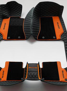 奔驰G级w463专用g63G65g500全包围464内饰550g300400d350改装脚垫