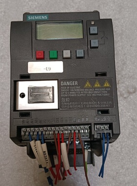 西门子V20变频器6SL3210-5BE21-5UV0，1.