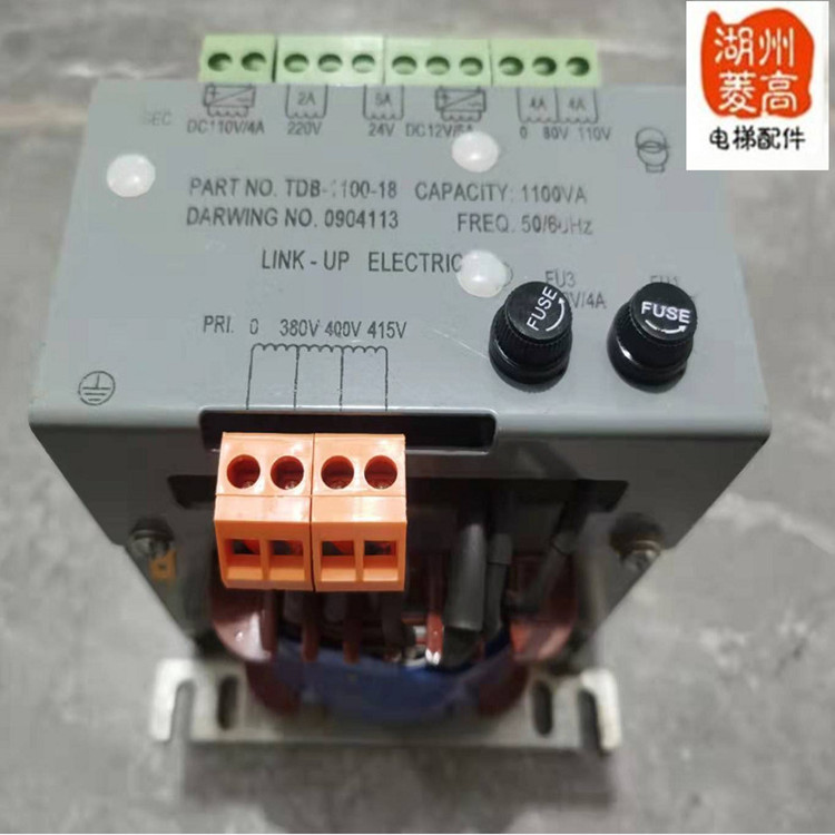 电梯配件电梯专用变压器TDB-1100-18/21/22整流桥 变压器全新联创