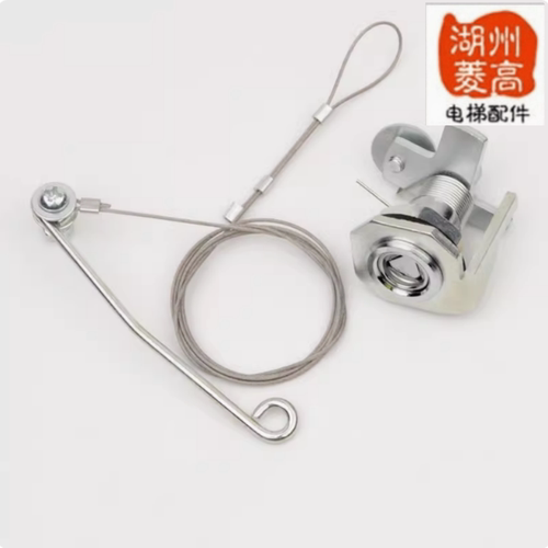 菱高电梯层门钢丝绳拉绳厅门三角