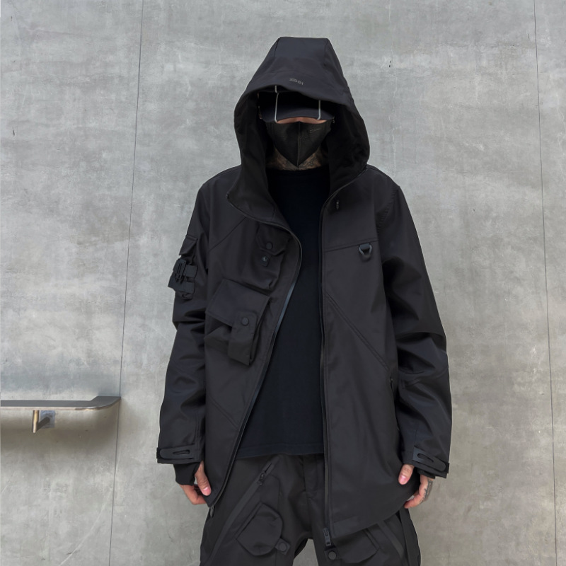 2025春季新款机能风冲锋衣外套