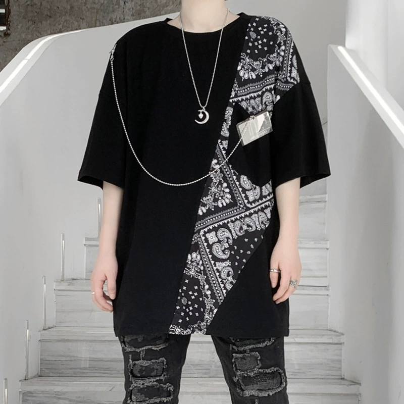 山本风暗黑系夏季圆领T恤