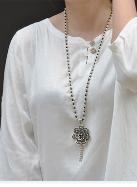 项链女配饰时来运转挂件四方来财