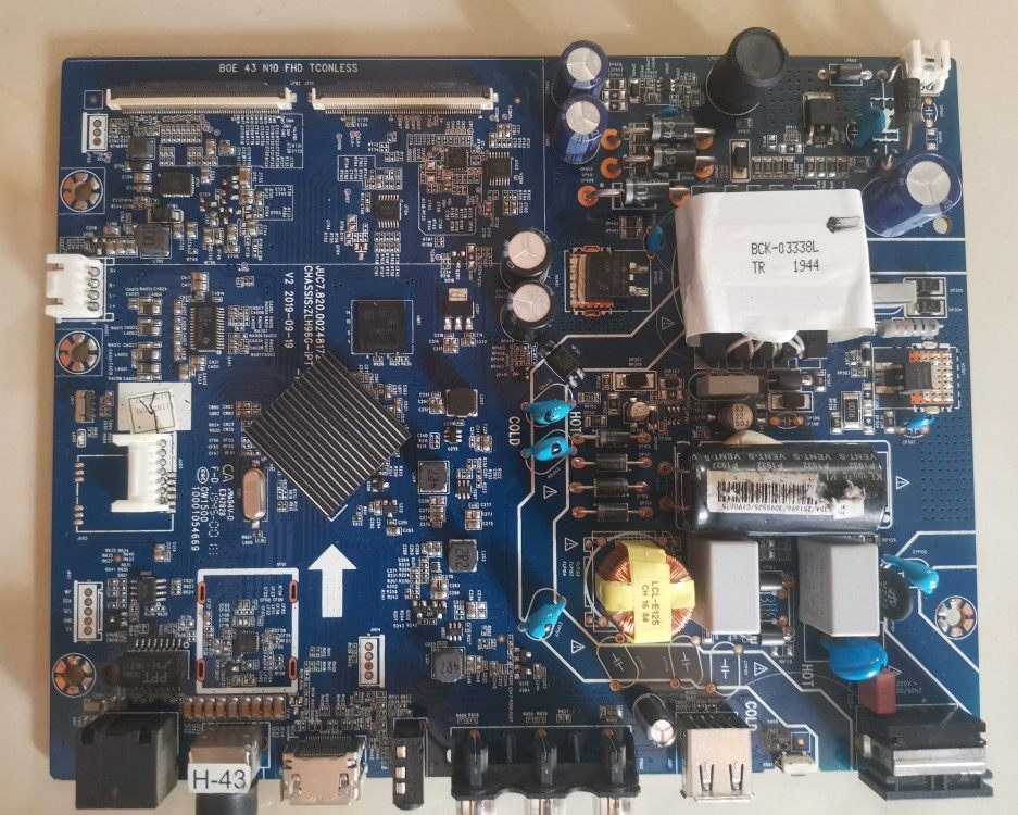 维修长虹43D3F主板JUC7PCB电路板/印刷线