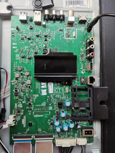 维修创维55G3U 5800-A8H520-1P00 8H52 EMMC软件备份8G双排京东方
