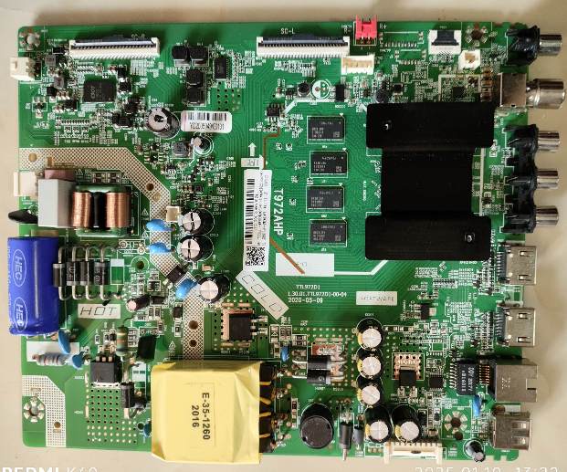 维修55F8 T972AHP 1.30.01.TTL972D1-00-04双排emmc备份8G5.1