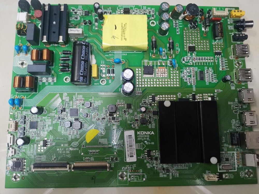 维修康佳LED43K7200 1646YT 648 35023030双排4G5.0 EMMC软件备份