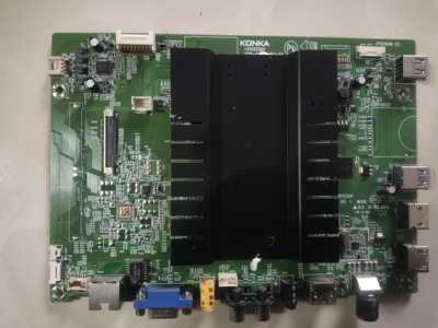 维修康佳LED65S8000U 35022505 RTK2991 1183YT单屏线emmc备份8G