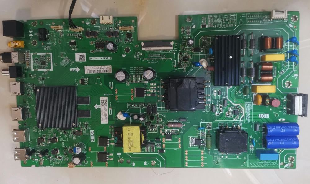 维修海尔LU55D31 LU55C61 LS55Z51Z TPD.T972T.PC736 EMMC备份16G