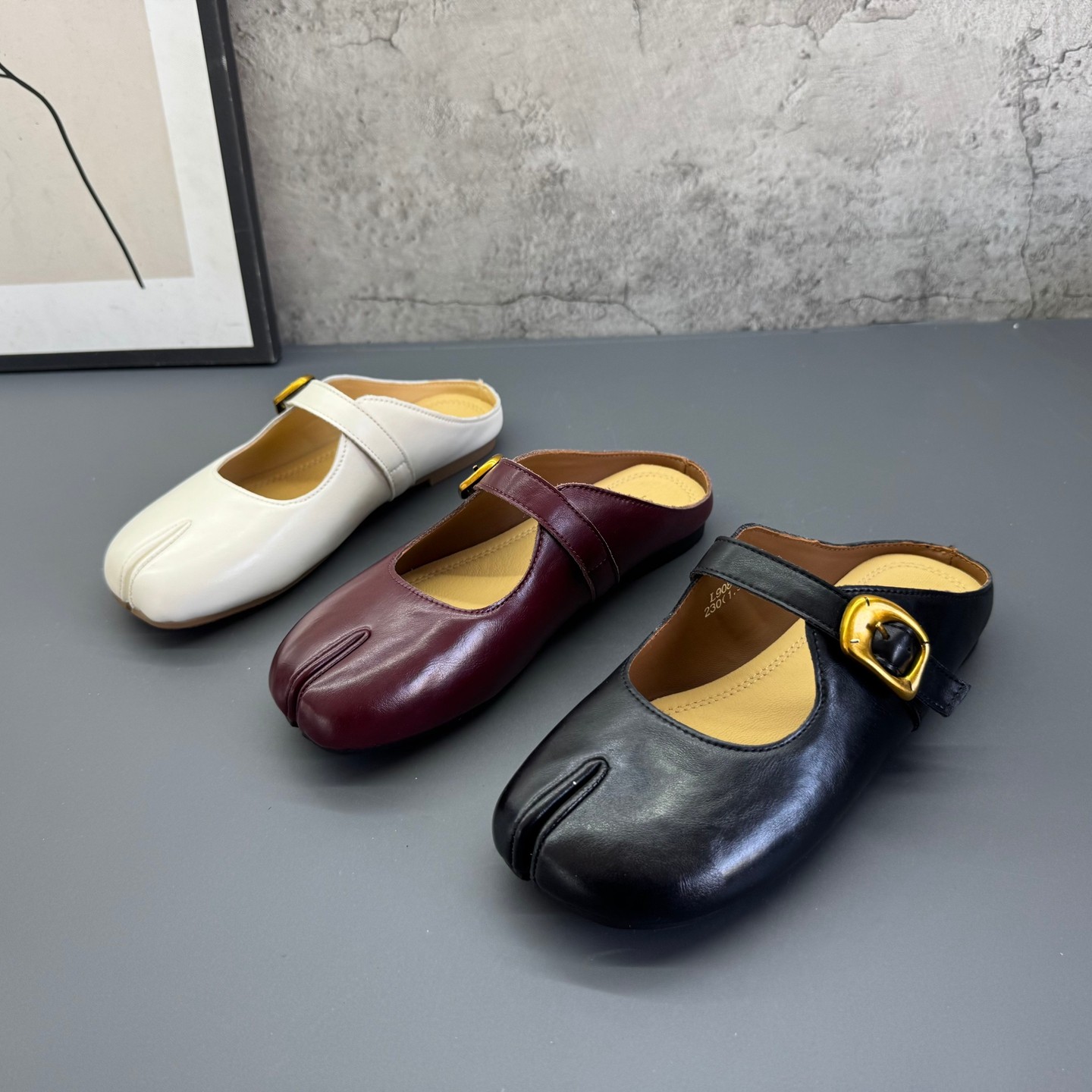 2026春季新款撤柜断码后空跟时尚分趾舒适复古穆勒鞋包头半拖鞋女,女鞋,包头拖,淘宝优惠券,粉丝福利购,淘宝优惠卷