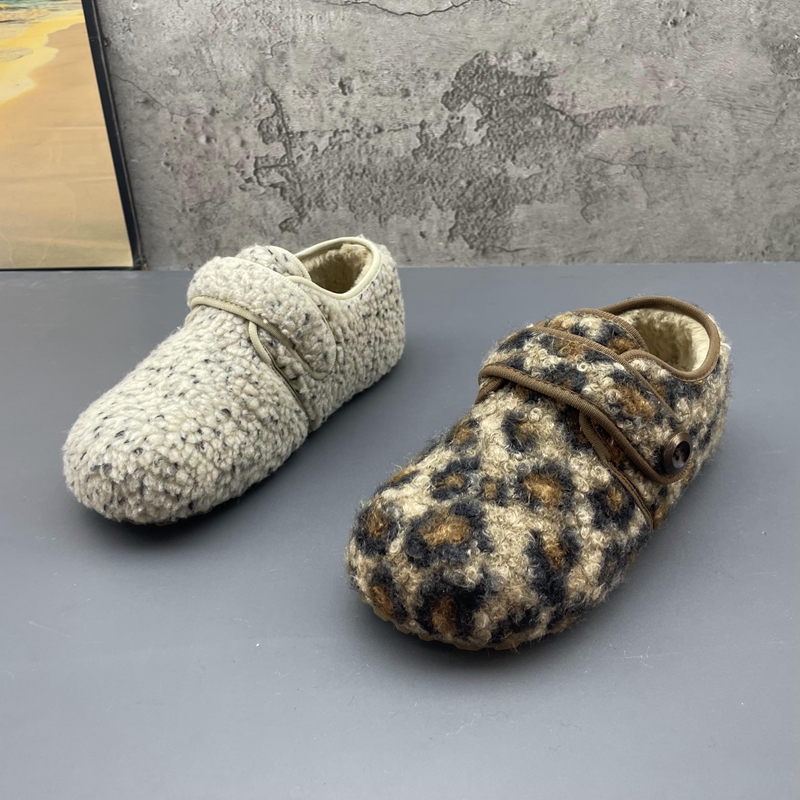 2025撤柜断码秋冬季新款女鞋内增高魔术贴圆头套脚舒适毛毛女棉鞋