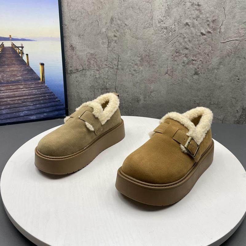 超轻底毛毛博肯厚底雪地靴女款冬季加绒美拉德毛毛保暖勃肯鞋棉鞋,女鞋,时尚雪地靴,淘宝优惠券,粉丝福利购,淘宝优惠卷