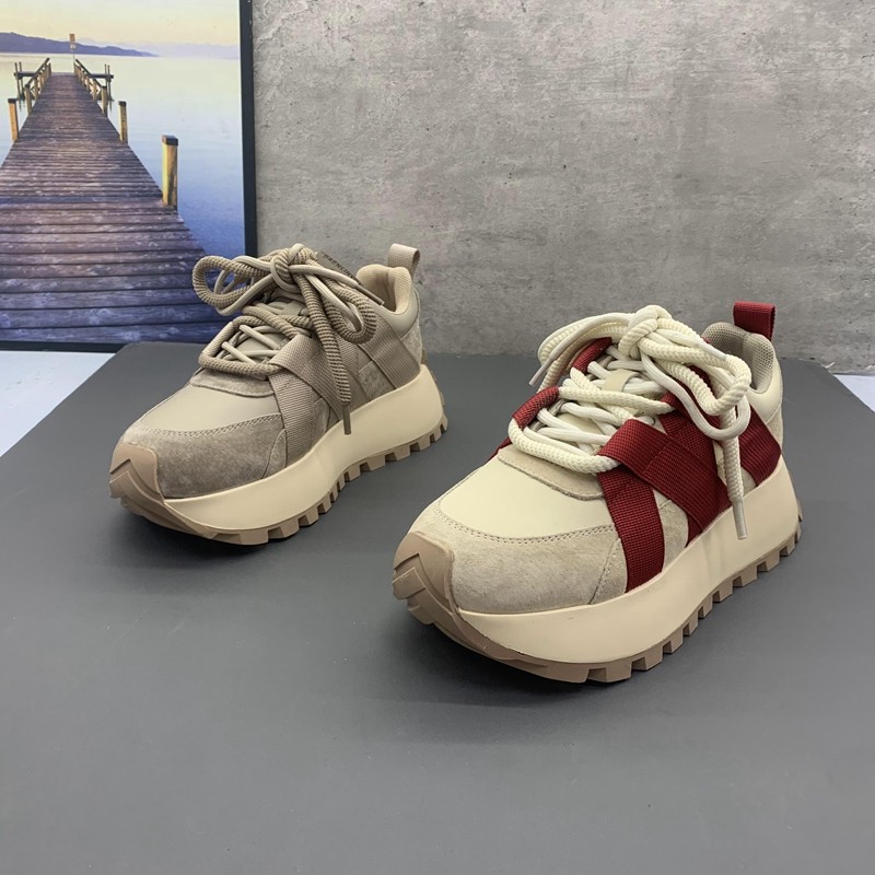 撤柜断码2024春季新款真皮女鞋轻底阿甘鞋老爹鞋超火运动鞋ins潮,女鞋,时尚休闲鞋,淘宝优惠券,粉丝福利购,淘宝优惠卷