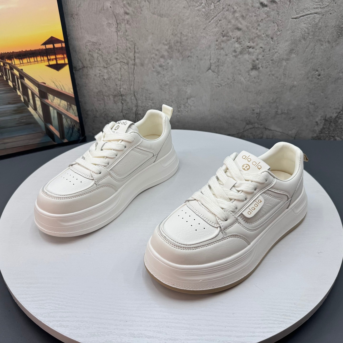 超轻软底底增高小白鞋女鞋2026新款春季百搭小个子休闲运动板鞋女,女鞋,休闲板鞋,淘宝优惠券,粉丝福利购,淘宝优惠卷