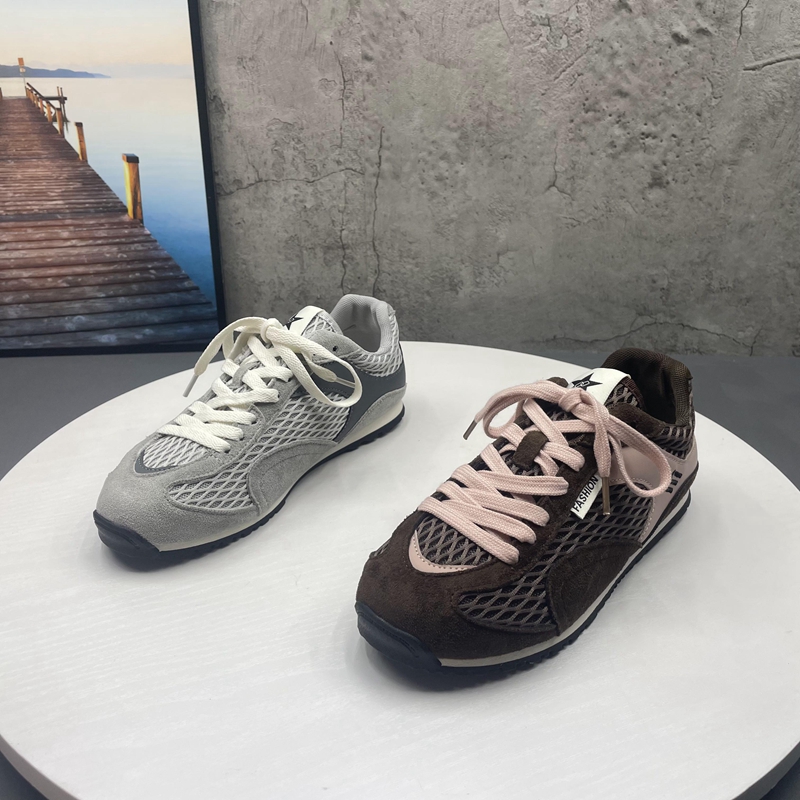 时尚百搭德训鞋2025春季新款撤柜断码韩版爆款透气学院风运动女鞋