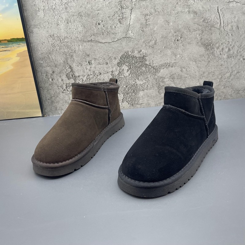 2025新款冬季撤柜断码处理平底套筒户外加绒保暖时尚雪地靴男棉靴,流行男鞋,时尚雪地靴,淘宝优惠券,粉丝福利购,淘宝优惠卷