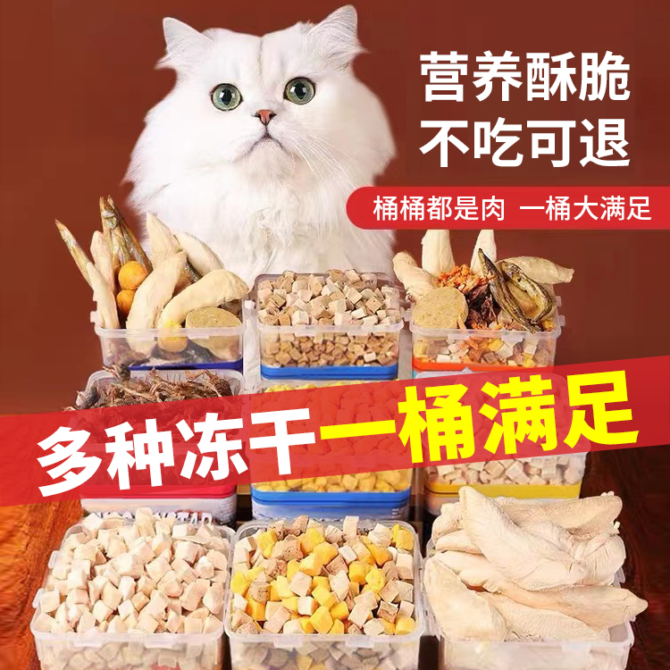 洛迪冻干鸡肉粒鸡胸肉猫咪零食