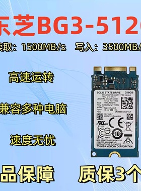 东芝BG3 128G NVME PCIe M.2高速双口台式机笔记本电脑固态硬盘