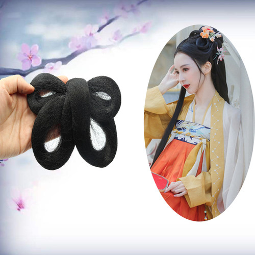 汉服造型同款古装软发髻鬓假发包