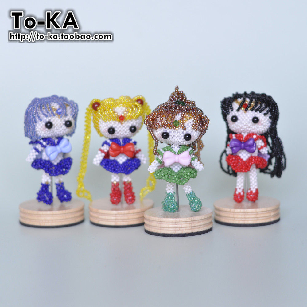 [to-ka]手工原创日本进口tohomgb串珠材料包 美少女战士 水兵木星