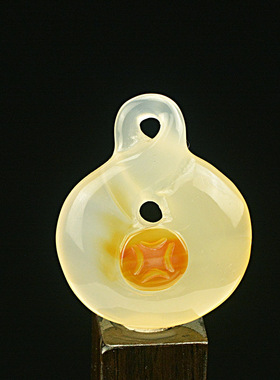 天然玛瑙扭转乾坤吊坠玉坠珠