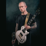 Epiphone Matt Heafy LP Custom 7-String 7-String Signed Подписанный подписание левой пищевой гитары
