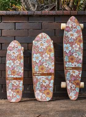 澳洲进口OBFIVE陆地冲浪板专业滑板小鱼板长板