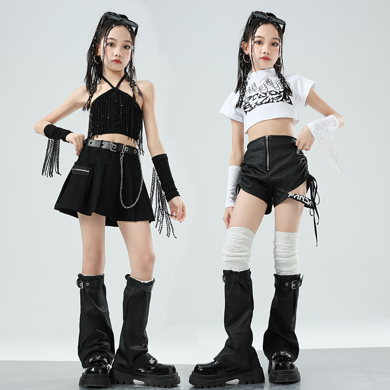 女童嘻哈爵士舞走秀演出服