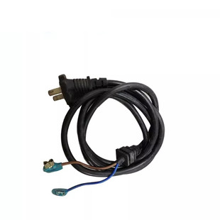 美的电磁炉配件 原装电源线 2100W 美的电磁炉线 直头 直插
