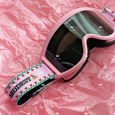 沈小仙DOCEW26新款澳洲进口MODEST双镜片滑雪镜男女同款