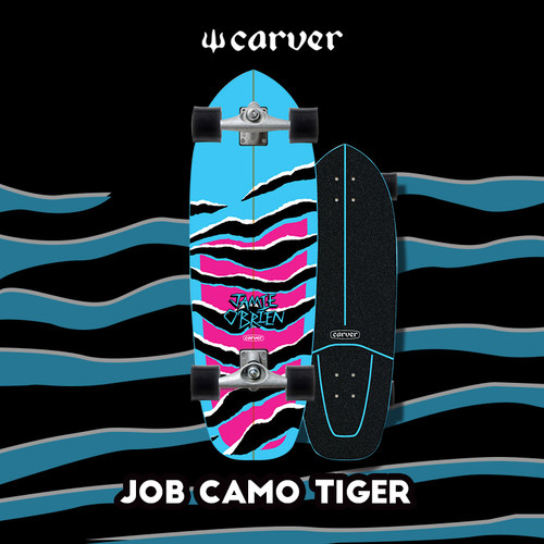 美国Carver蓝虎JOB Blue Tiger专业陆地冲浪板陆冲路冲