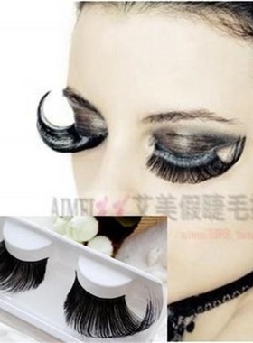 夸张浓密舞台COSPLAY创意假睫毛艺术摄影演出服装假体模特用K02