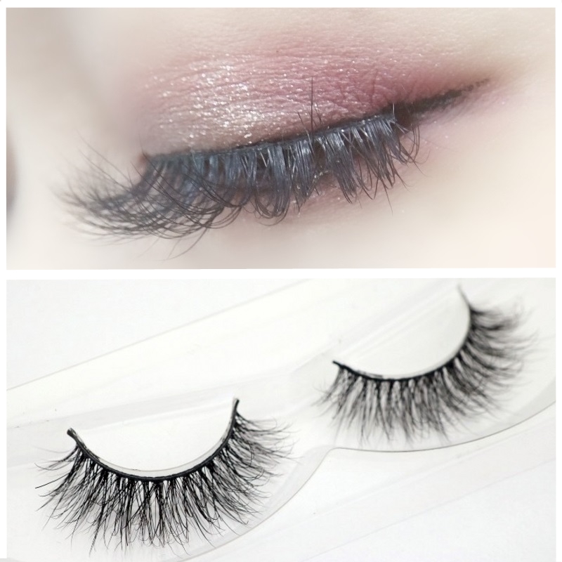 3d水貂毛假睫毛自然裸妆欧美妆