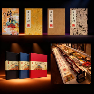 洛阳邮政官方通关文牒文创产品全新限量版 洛阳文创 纯手工盖章正版