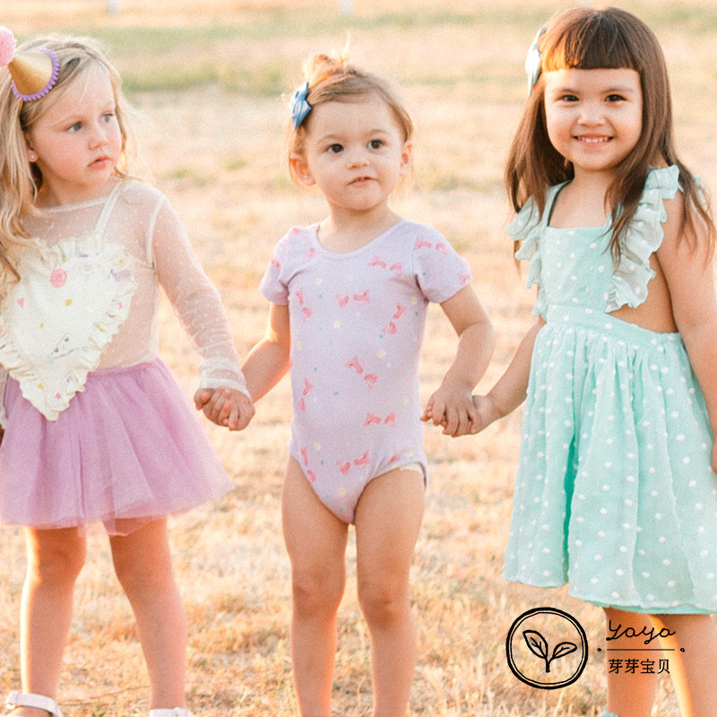 66 Not returned Bud baby Fresh Dinosaur girl lovely candy Short sleeved one-piece garmentin the Children/Baby/Family fitted , Children's swimwear , Swimsuit pants  category - from Buy2taobao.com to provide professional Taobao agent buy service