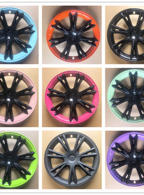 适用于特斯拉Modely/3 19寸运动款轮毂盖顶配全包边改装装饰盖
