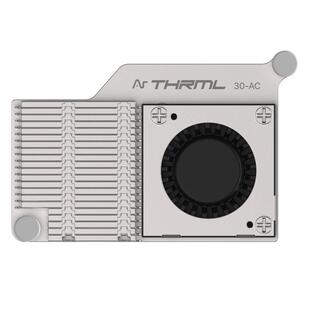 树莓派5开发板PWM调速散热风扇涡轮 Argon THRML铝制主动冷却散热