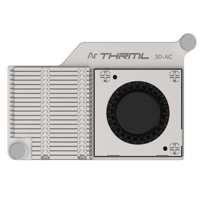 树莓派5开发板PWM调速散热风扇涡轮 Argon THRML铝制主动冷却散热