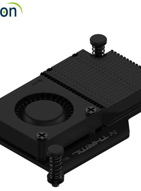 树莓派5开发板PWM调速散热风扇涡轮 Argon THRML铝制主动冷却散热