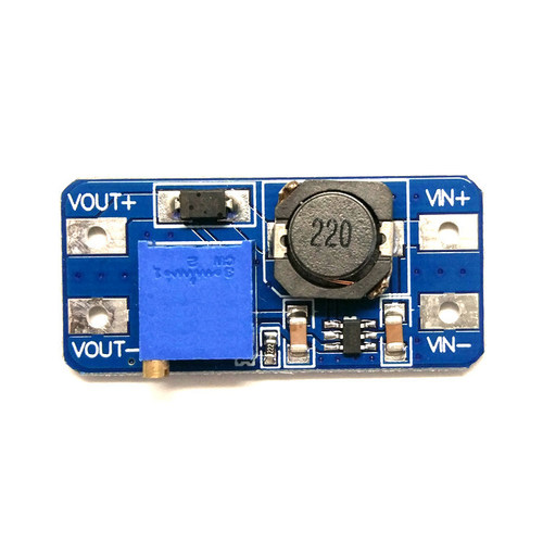 DC-DC升压模块2A升压板输入3/5V转升5/9/12/28V可调小体积 MT3608
