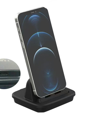 手机立式充电底座支架支持120W Type-C 华为平板手机底座数据传输