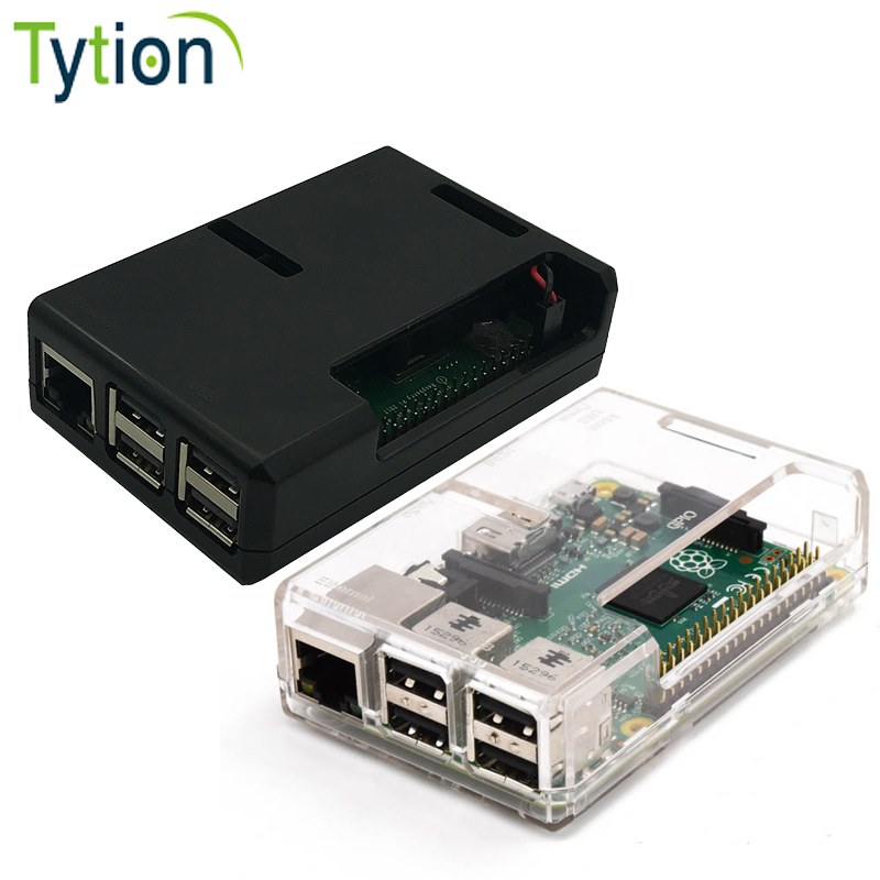 abs注塑透明黑色机箱盒子树莓派