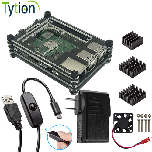 树莓派3代9层亚克力外壳