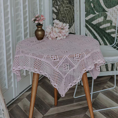 少女镂空桌布森系田园