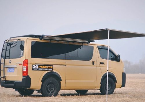 福田G7旅行车VANlifi旅行车专用车边帐竹喧