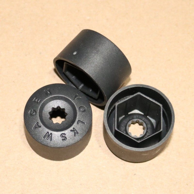 适配进口大众 尚酷 甲壳虫 辉腾 轮胎螺丝盖 螺丝帽 防尘帽