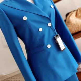 高端样衣 高端免烫西服套装SISISWEETY意大利工艺抗皱小西装外套